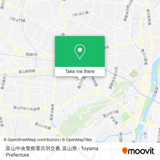 富山中央警察署呉羽交番 map