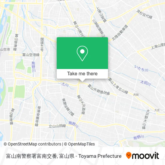 富山南警察署富南交番 map