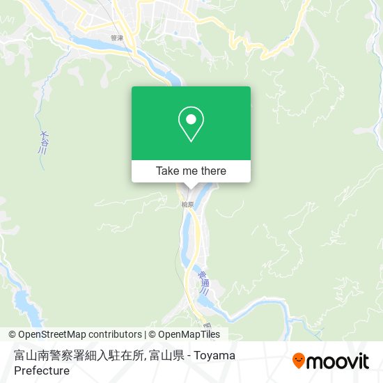 富山南警察署細入駐在所 map