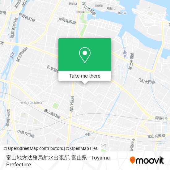 富山地方法務局射水出張所 map