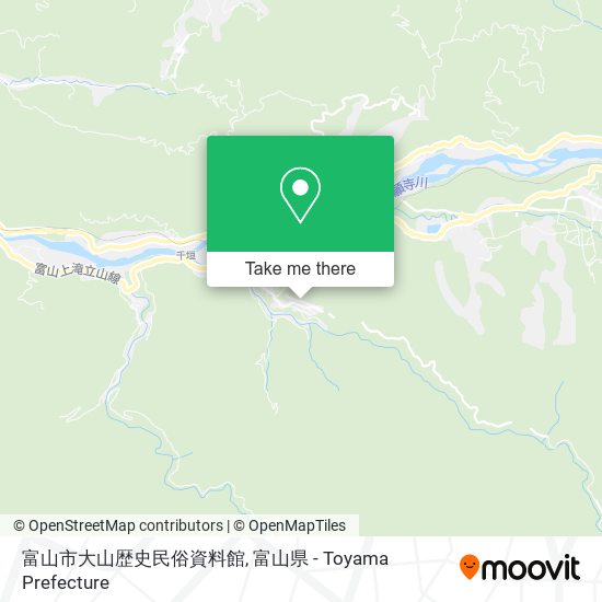 富山市大山歴史民俗資料館 map