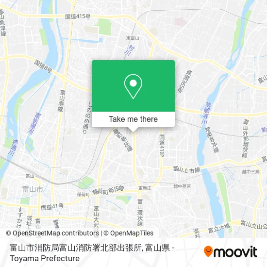 富山市消防局富山消防署北部出張所 map