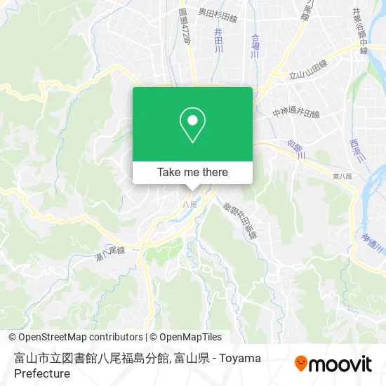 富山市立図書館八尾福島分館 map