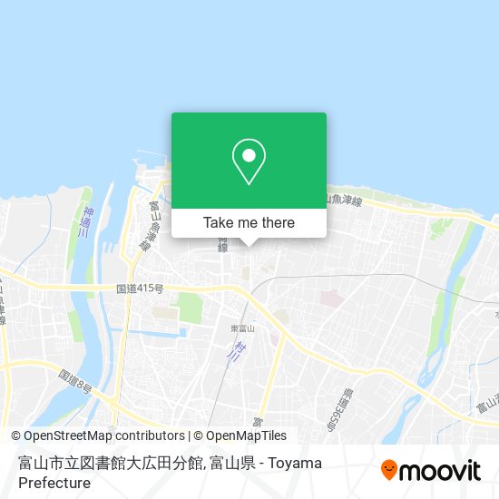 富山市立図書館大広田分館 map