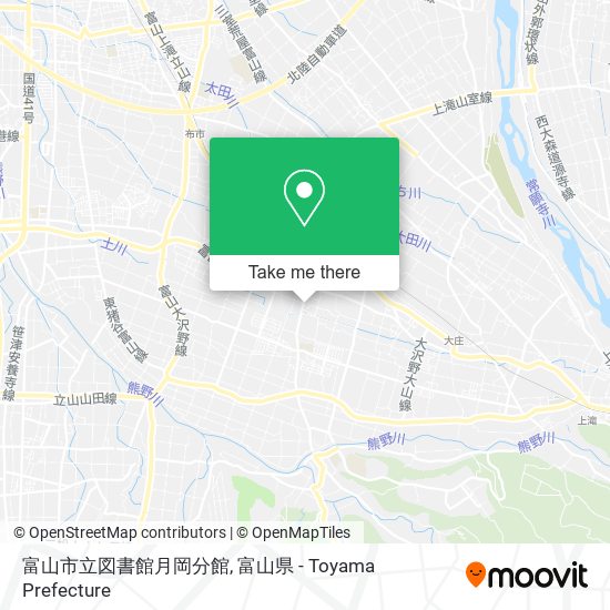 富山市立図書館月岡分館 map