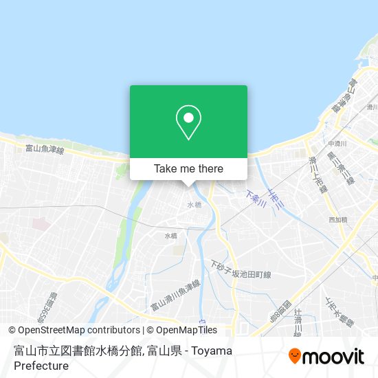 富山市立図書館水橋分館 map