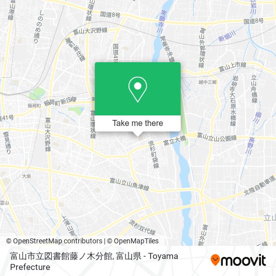 富山市立図書館藤ノ木分館 map