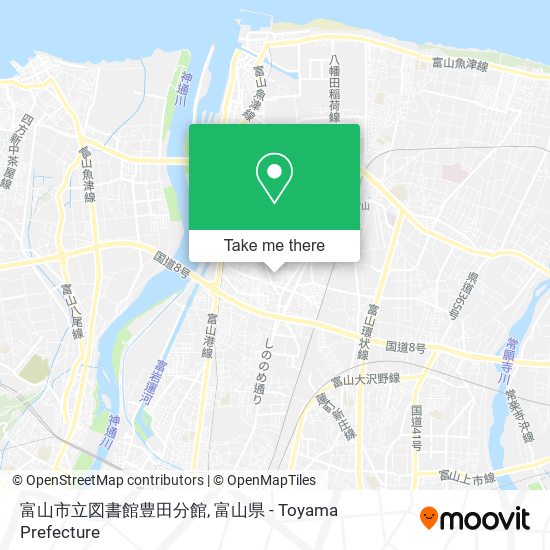 富山市立図書館豊田分館 map