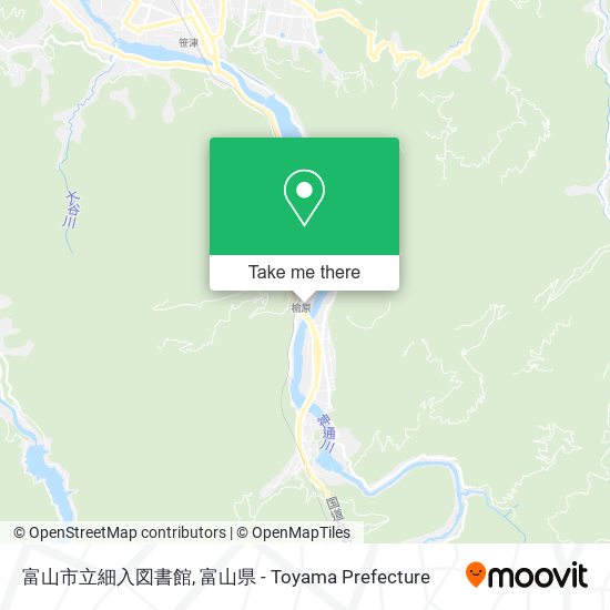 富山市立細入図書館 map