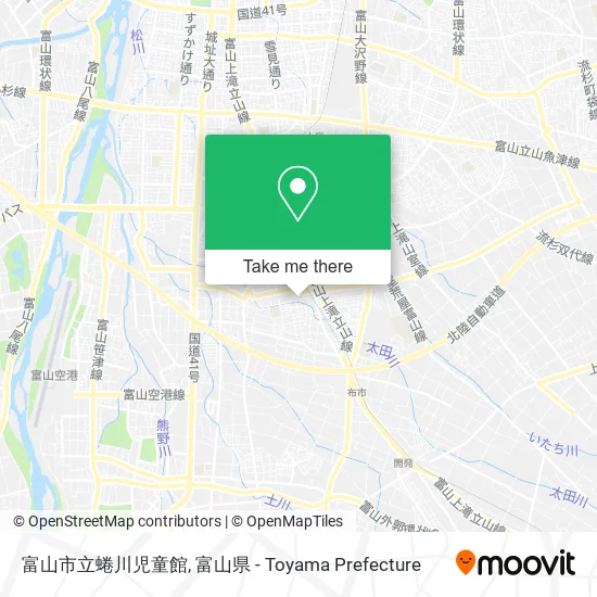 富山市立蜷川児童館 map