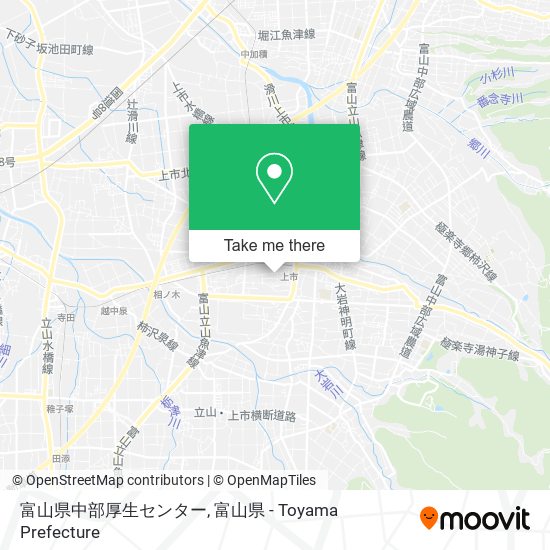 富山県中部厚生センター map