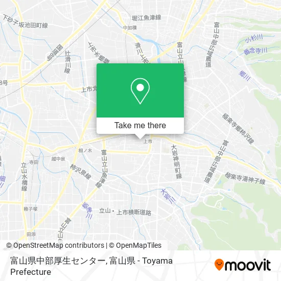 富山県中部厚生センター map