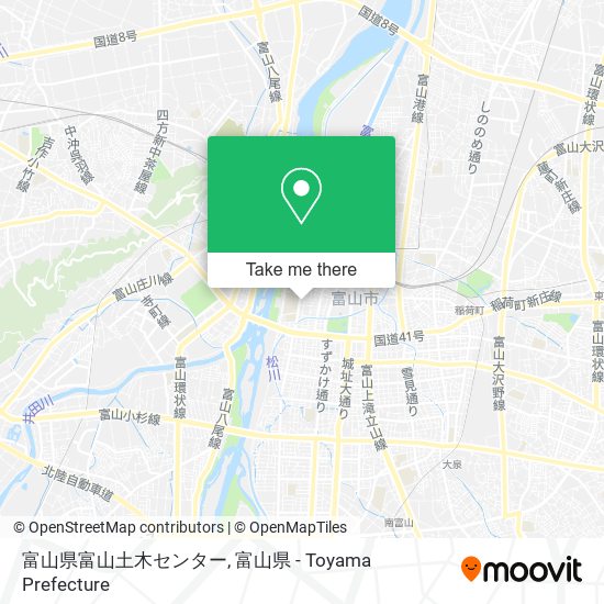 富山県富山土木センター map