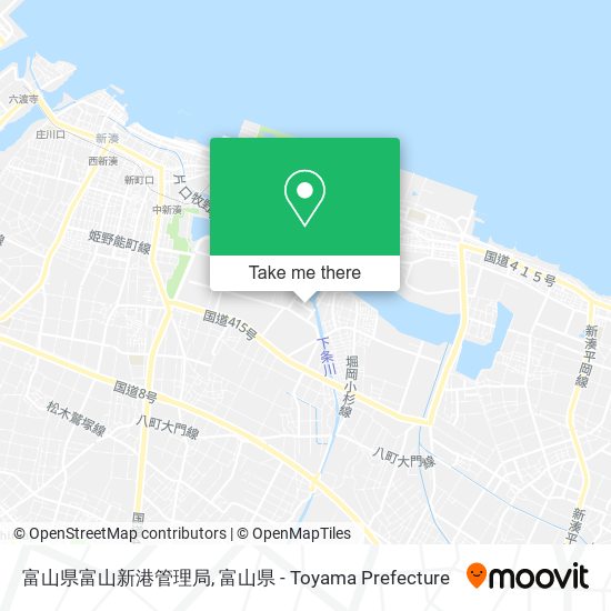 富山県富山新港管理局 map
