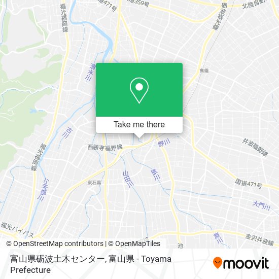 富山県砺波土木センター map