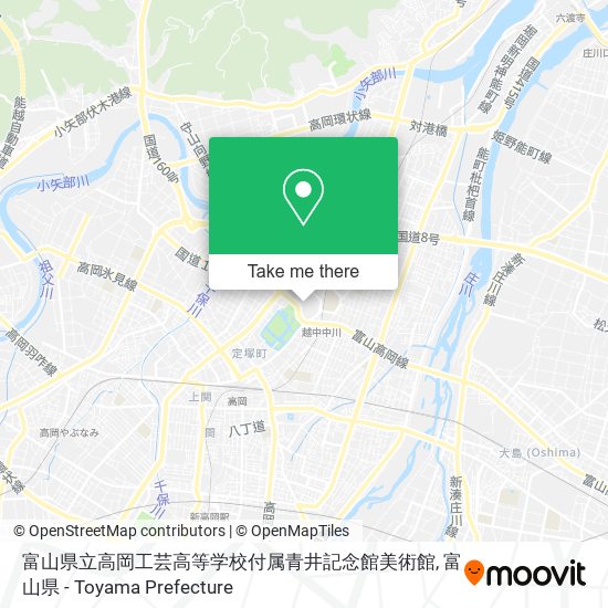 富山県立高岡工芸高等学校付属青井記念館美術館 map
