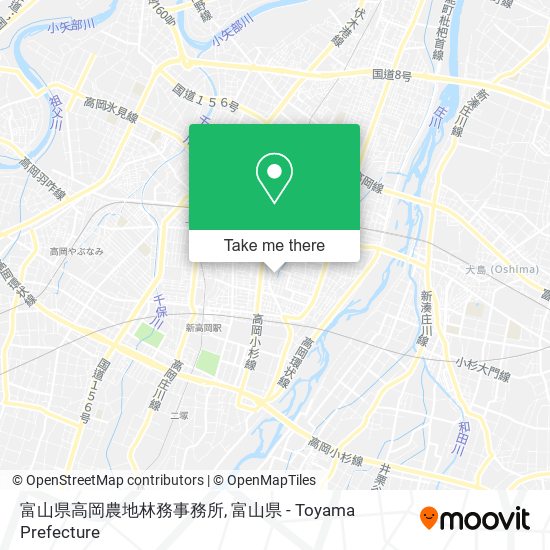 富山県高岡農地林務事務所 map