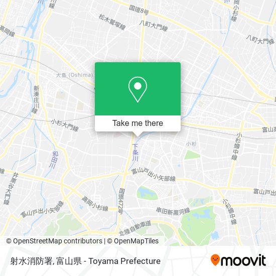 射水消防署 map