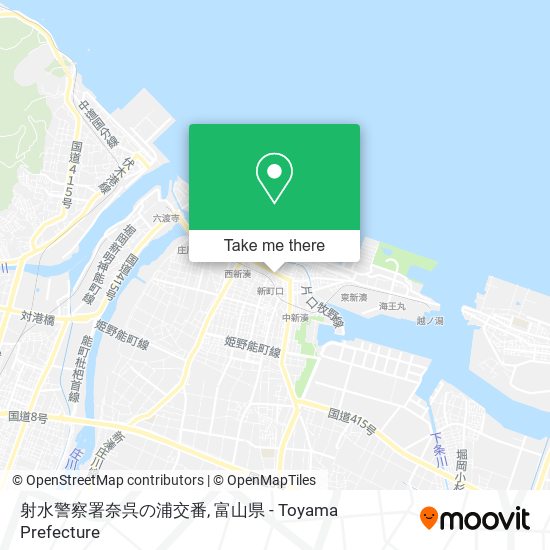 射水警察署奈呉の浦交番 map