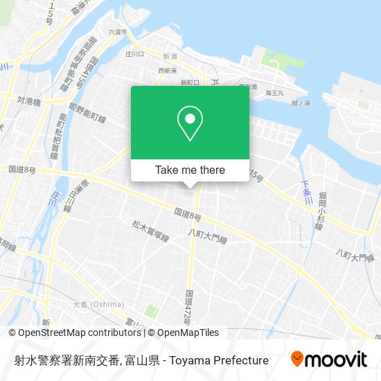射水警察署新南交番 map