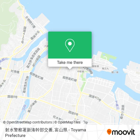 射水警察署新湊幹部交番 map