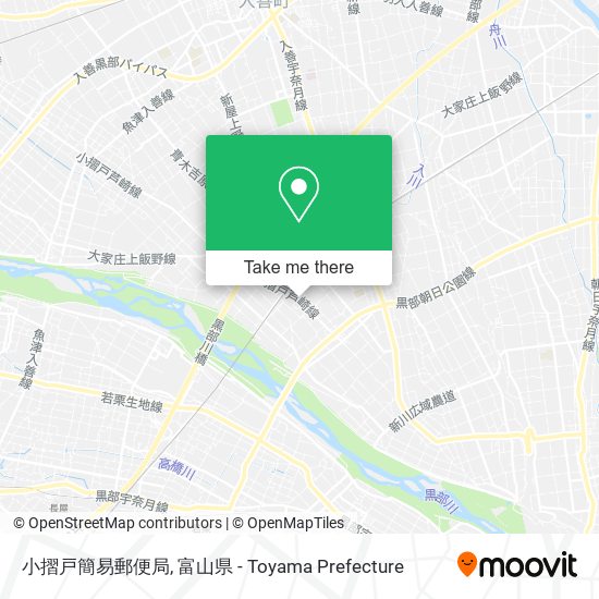 小摺戸簡易郵便局 map
