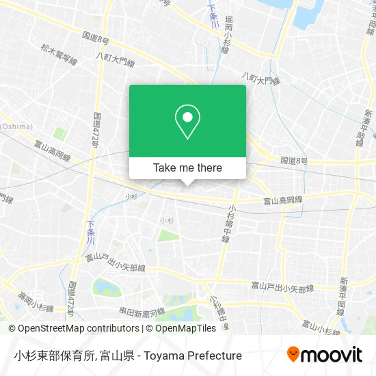 小杉東部保育所 map