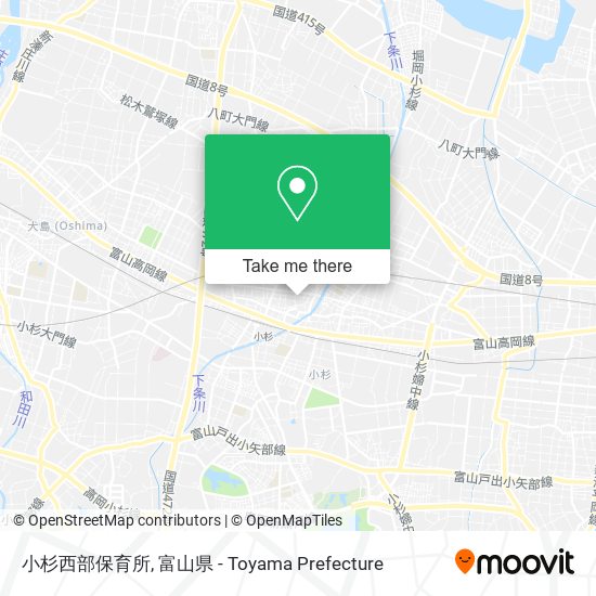 小杉西部保育所 map
