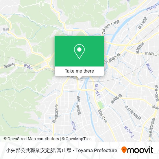小矢部公共職業安定所 map