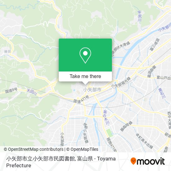 小矢部市立小矢部市民図書館 map