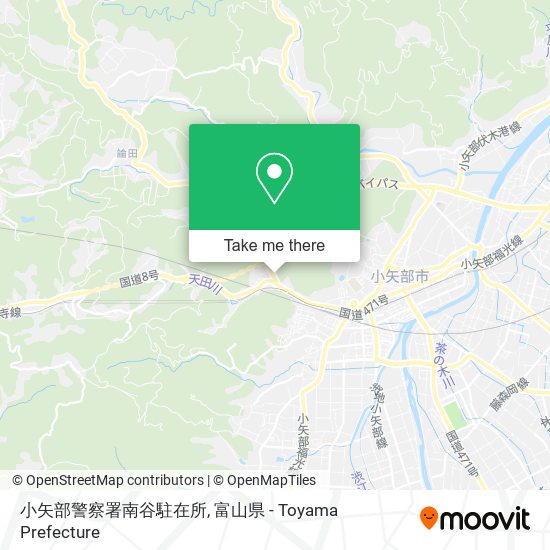 小矢部警察署南谷駐在所 map