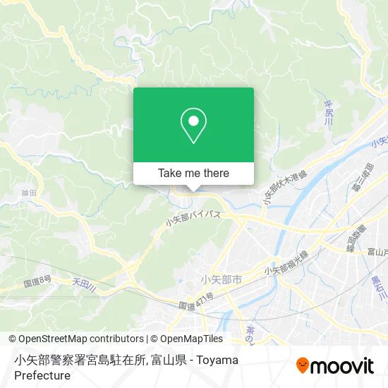 小矢部警察署宮島駐在所 map