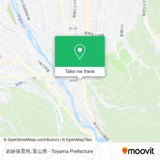 岩峅保育所 map