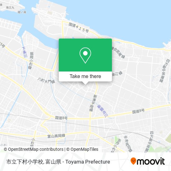市立下村小学校 map