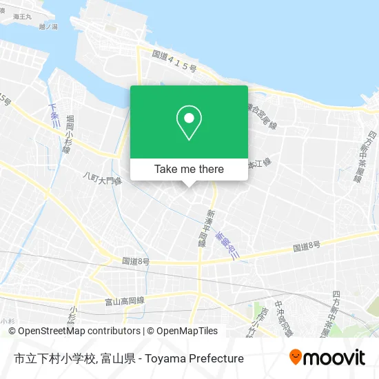 市立下村小学校 map