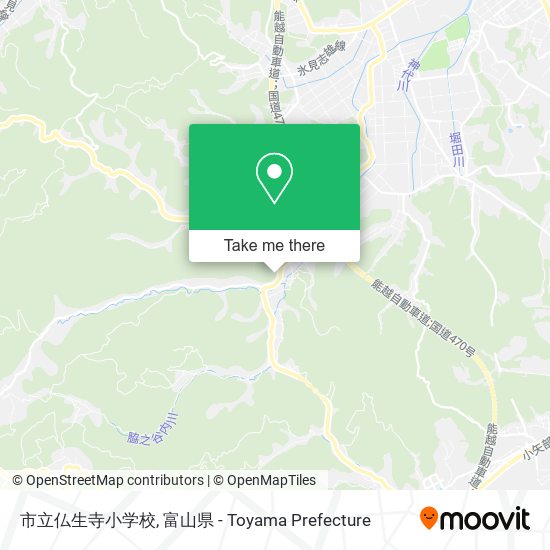 市立仏生寺小学校 map