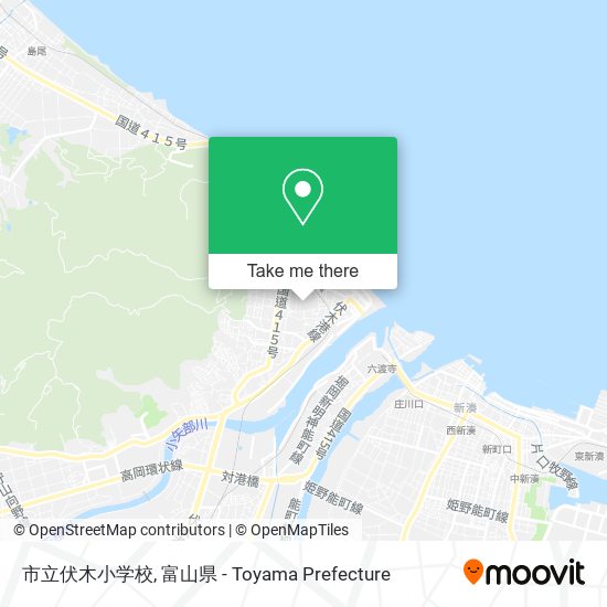市立伏木小学校 map