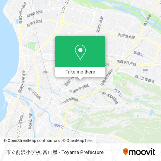 市立前沢小学校 map
