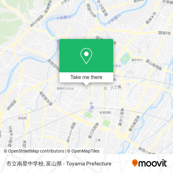 市立南星中学校 map