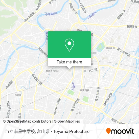 市立南星中学校 map