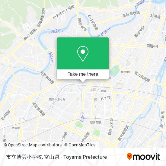 市立博労小学校 map