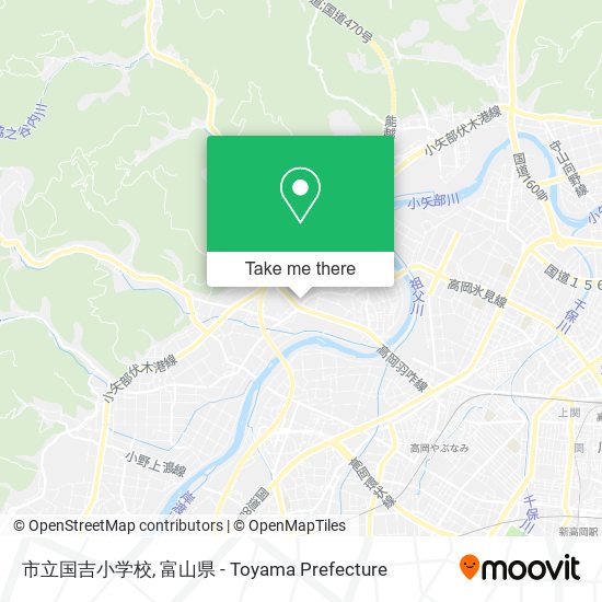 市立国吉小学校 map