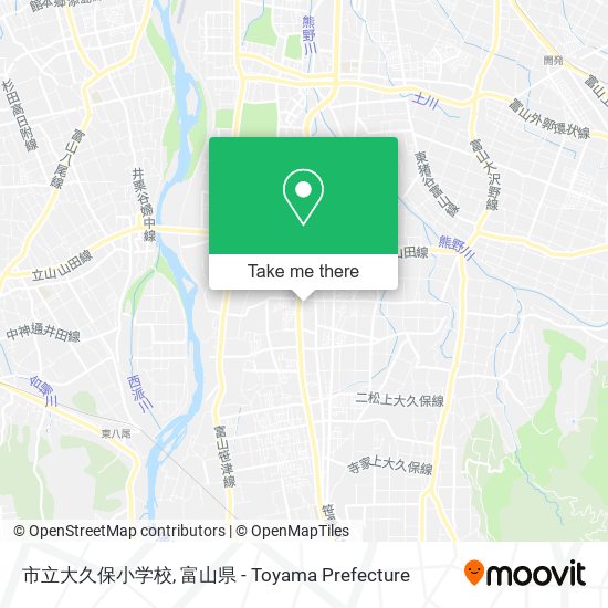 市立大久保小学校 map