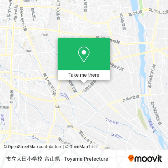 市立太田小学校 map
