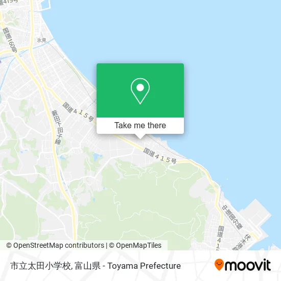 市立太田小学校 map