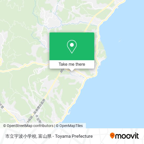 市立宇波小学校 map