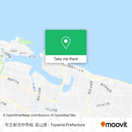 市立射北中学校 map