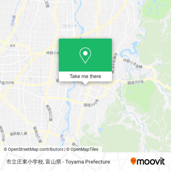 市立庄東小学校 map