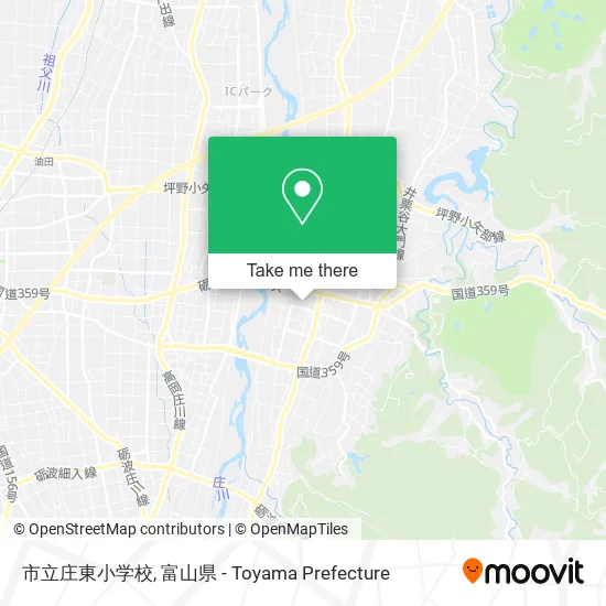 市立庄東小学校 map