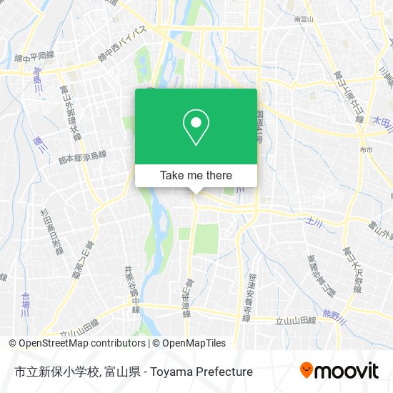 市立新保小学校 map